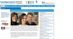Desktop Screenshot of freiwilligenagentur-erfurt.de